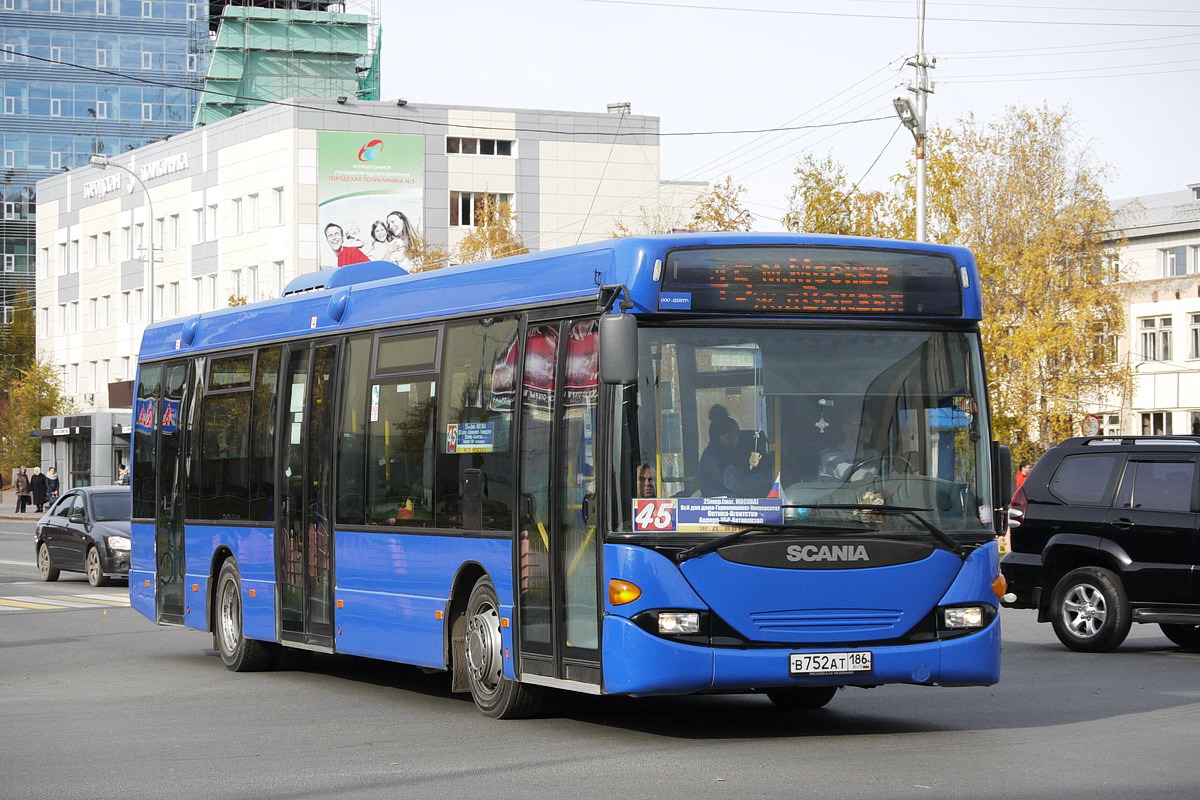 Ханты-Мансийский АО, Scania OmniLink I (Скания-Питер) № В 752 АТ 186