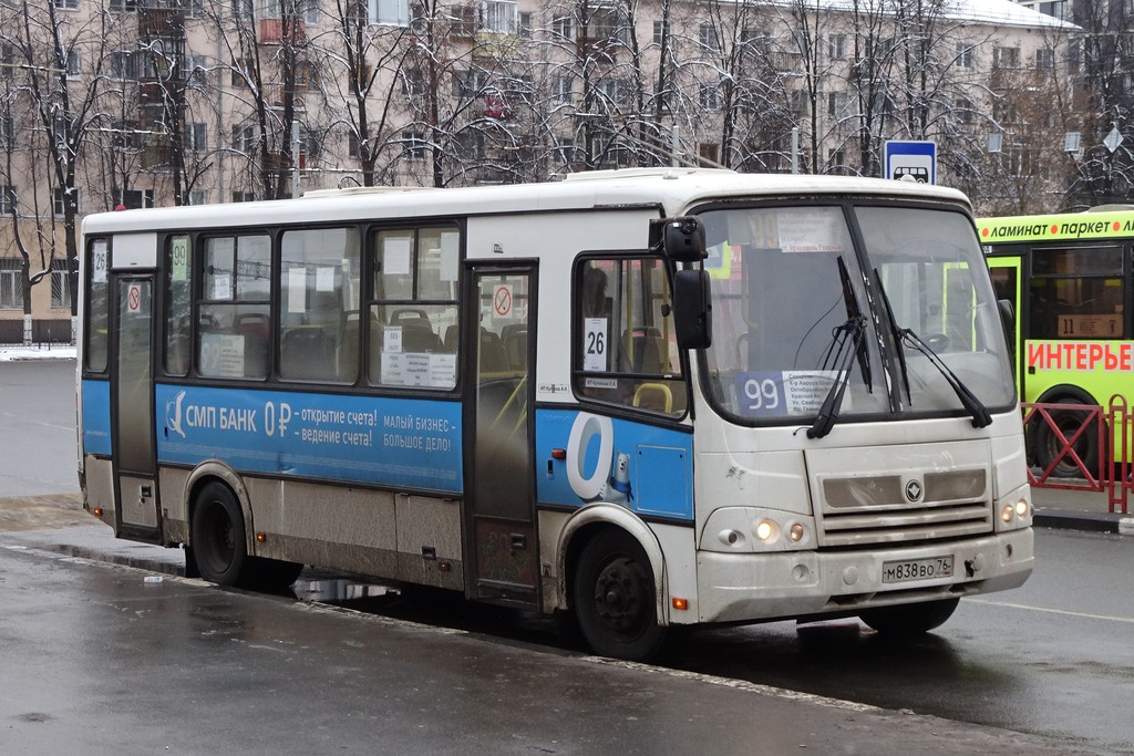 Ярославская область, ПАЗ-320412-04 № М 838 ВО 76