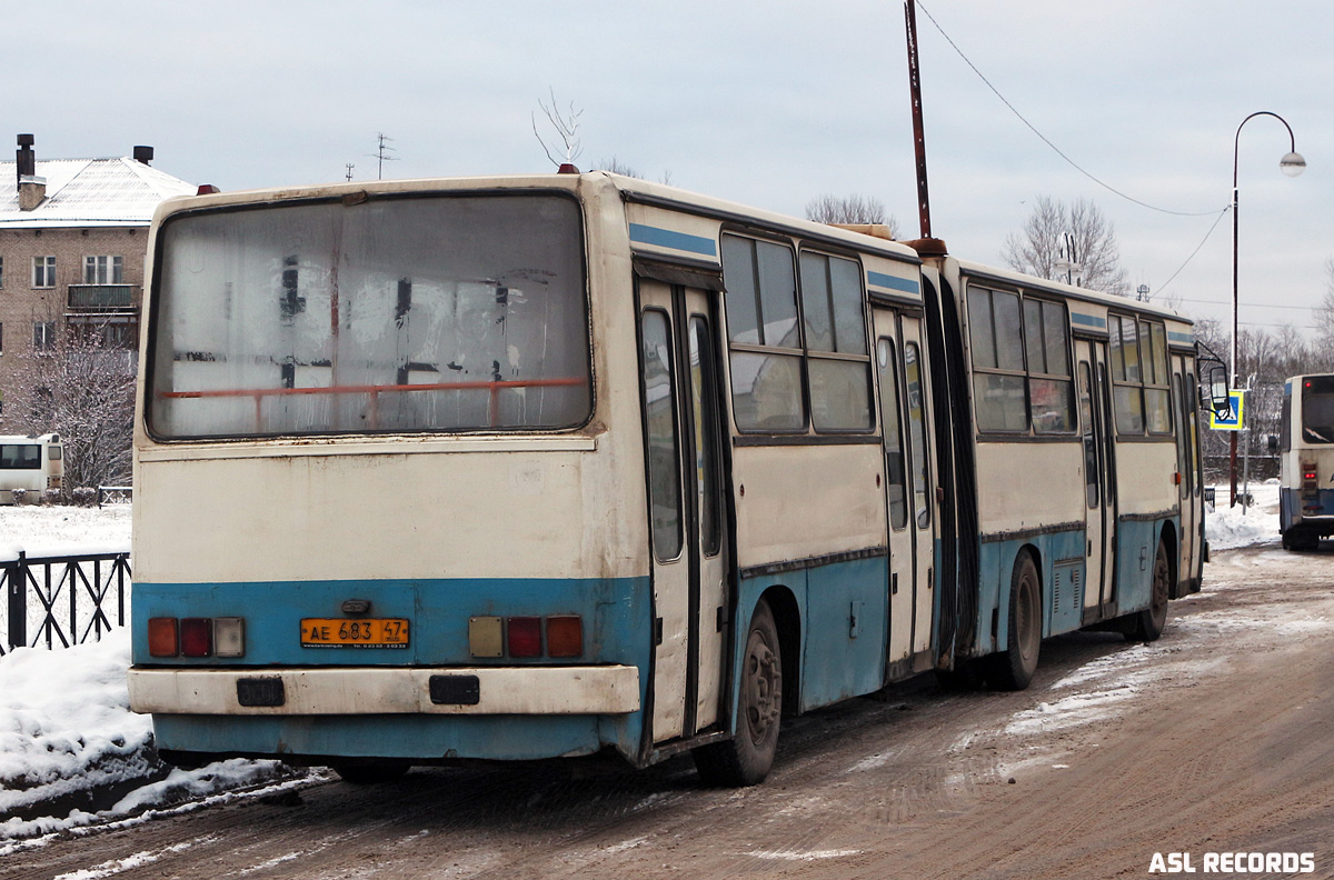 Leningrad region, Ikarus 280.33O # АЕ 683 47