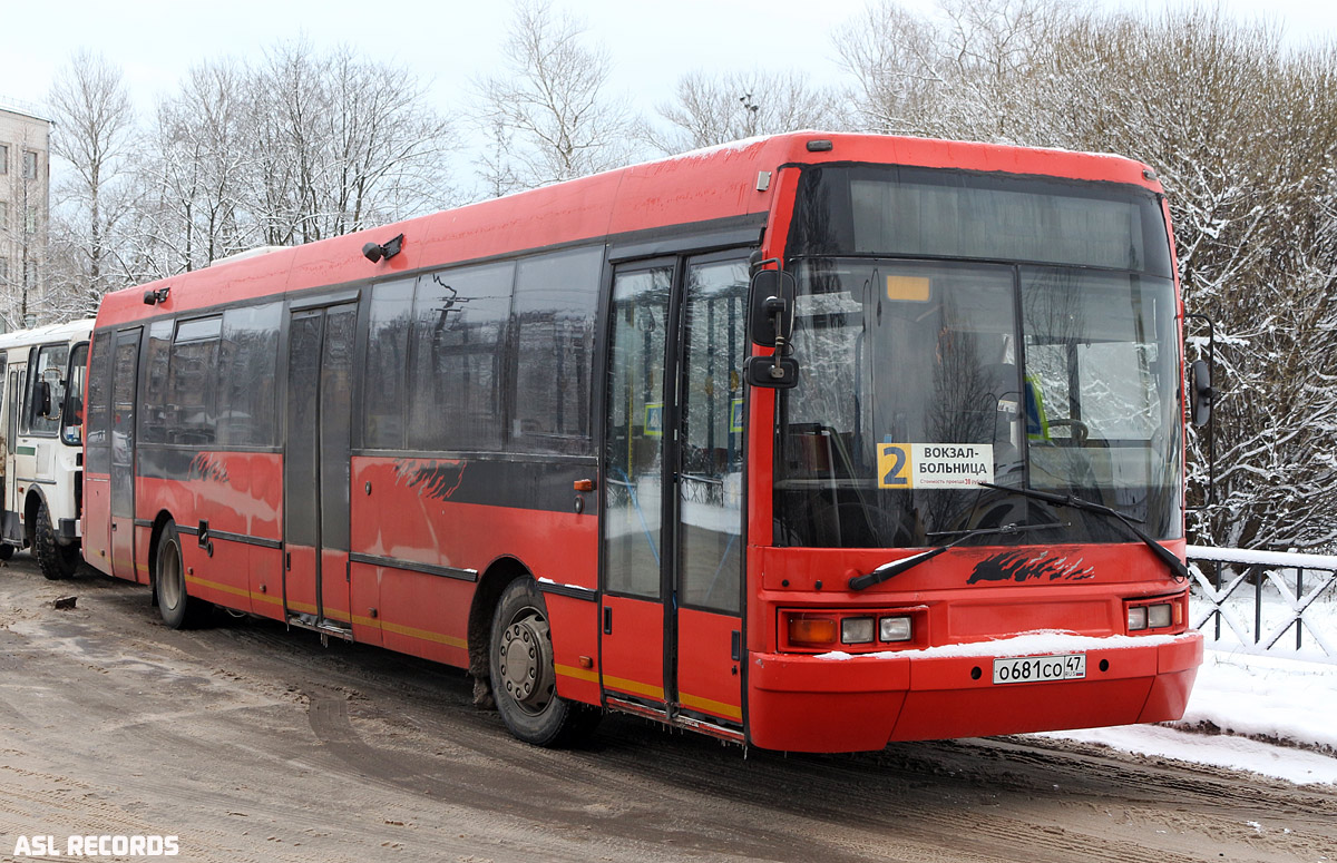 Ленинградская область, Ikarus EAG E94 № О 681 СО 47 — Фото — Автобусный  транспорт