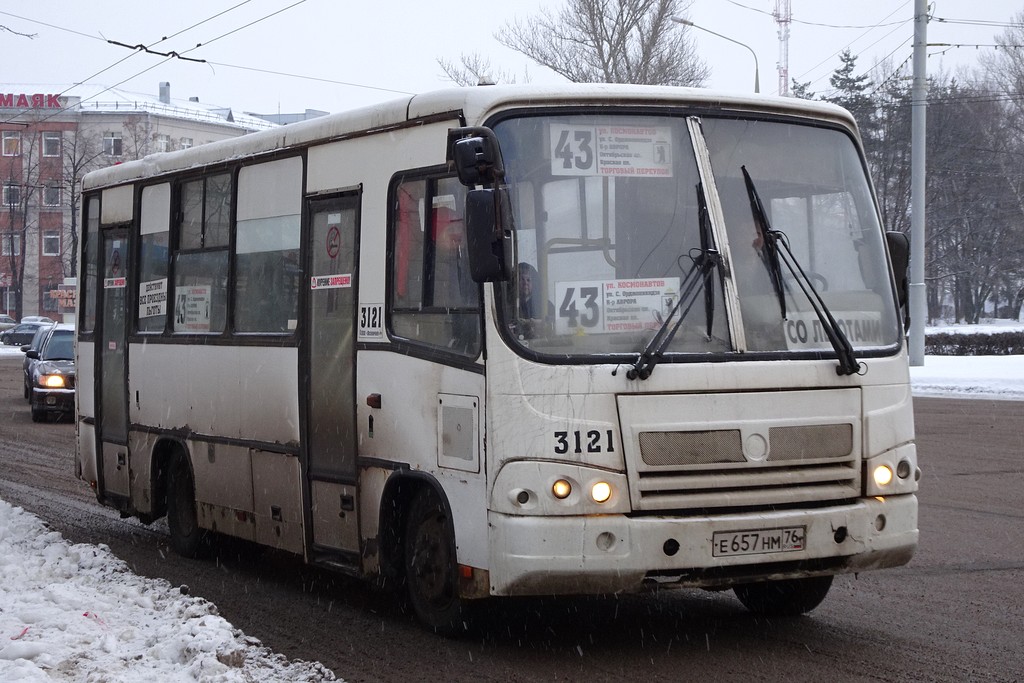 Ярославская область, ПАЗ-320402-03 № 3121