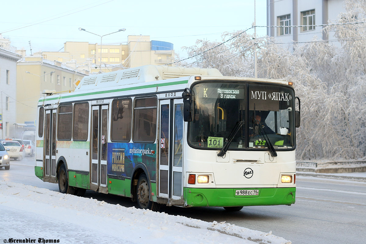 Саха (Якутия), ЛиАЗ-5256.57 № В 988 ЕС 14