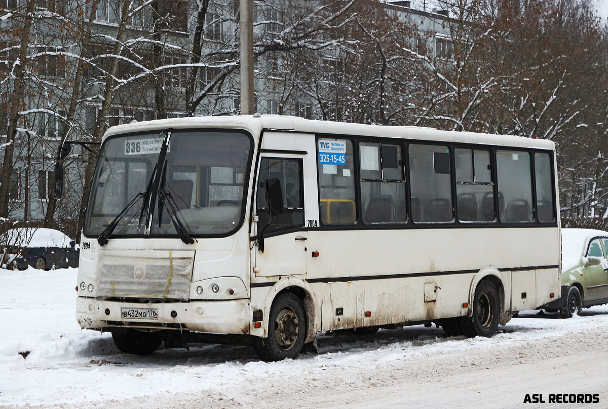 Ленинградская область, ПАЗ-320412-05 № 7804