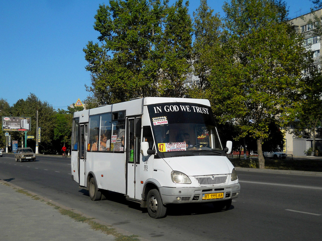 Херсонская область, Рута 19 № BT 1995 AA