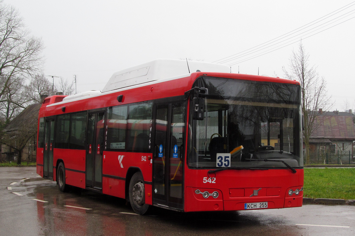 Литва, Volvo 7700 CNG № 542