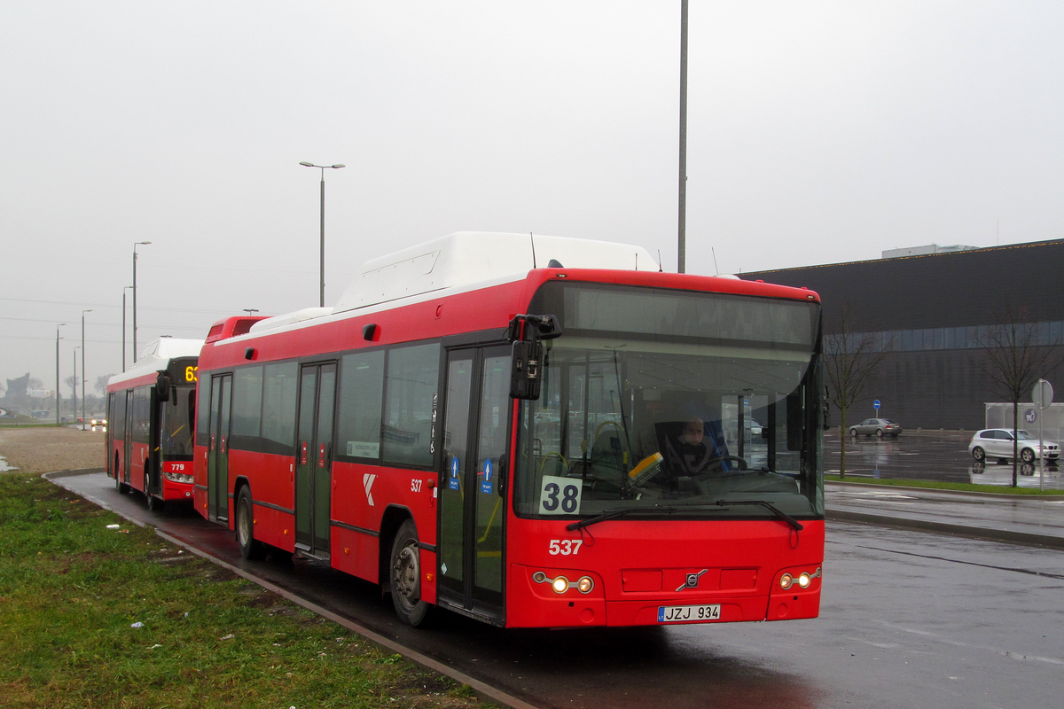 Литва, Volvo 7700 CNG № 537