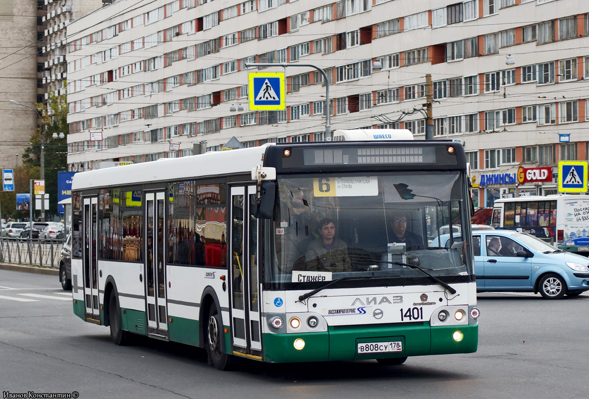 Санкт-Петербург, ЛиАЗ-5292.60 № 1401