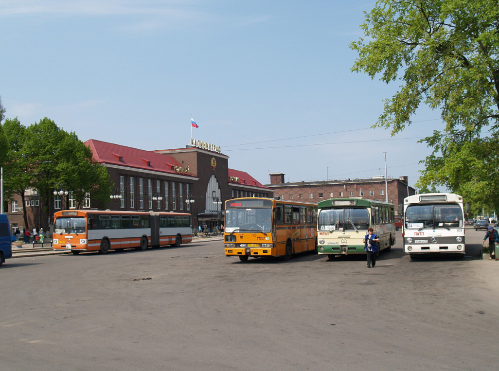 Калининградская область, FHS № АВ 155 39; Калининградская область, Inbus U210FT № 4011; Калининградская область, Mercedes-Benz O305 № 1137; Калининградская область, Mercedes-Benz O305G № 1129