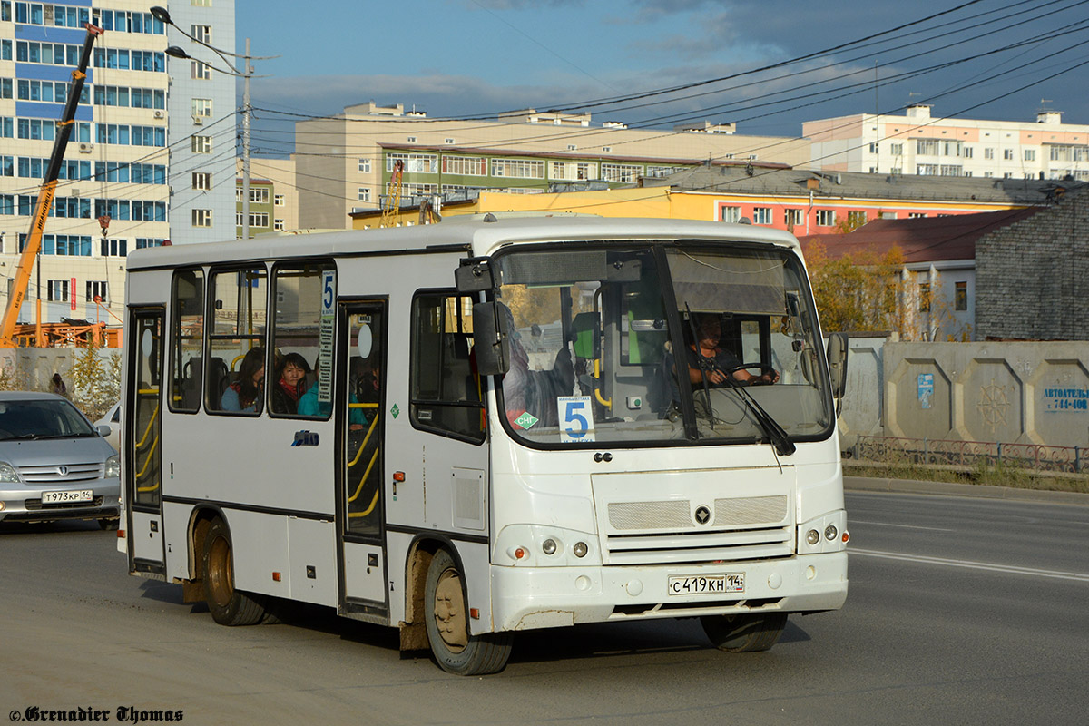 Саха (Якутия), ПАЗ-320302-08 № С 419 КН 14