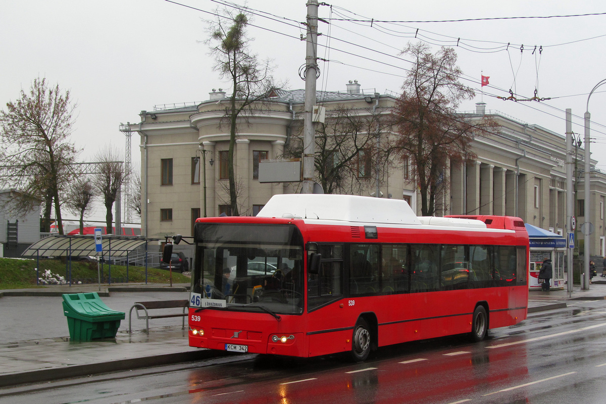 Литва, Volvo 7700 CNG № 539