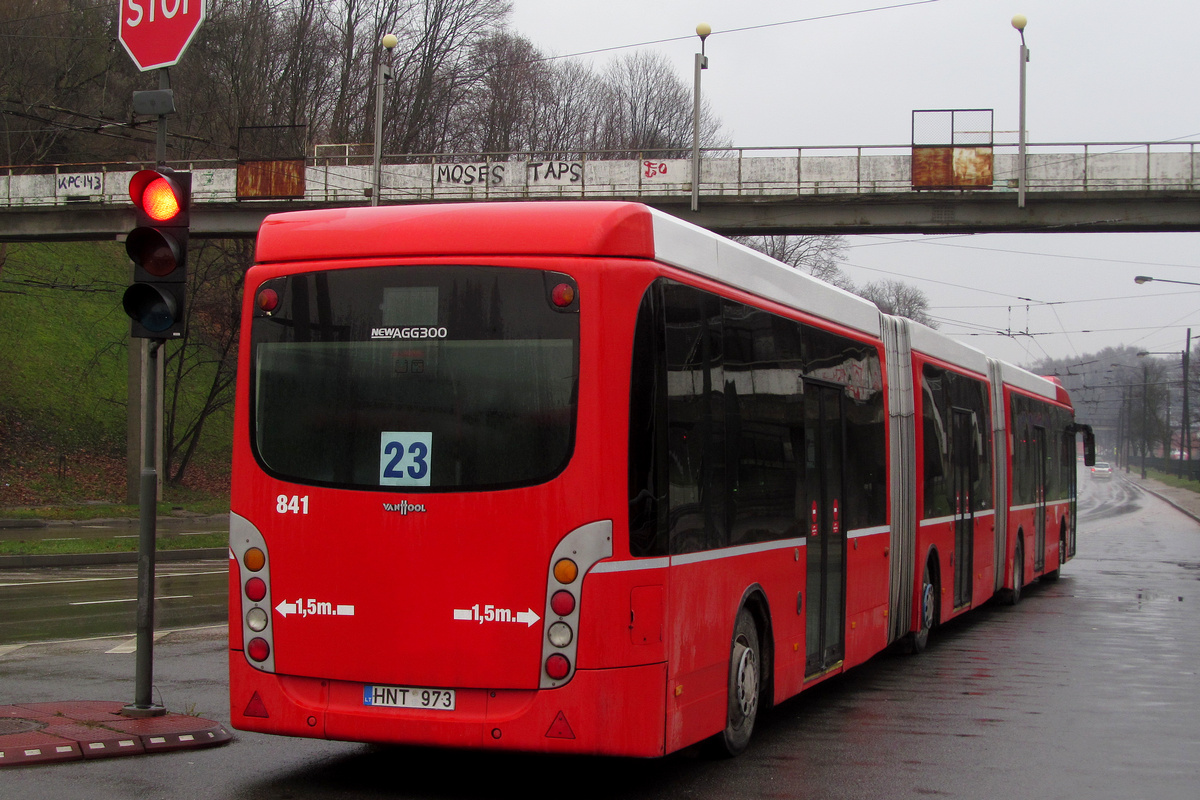 Литва, Van Hool New AGG300 № 841