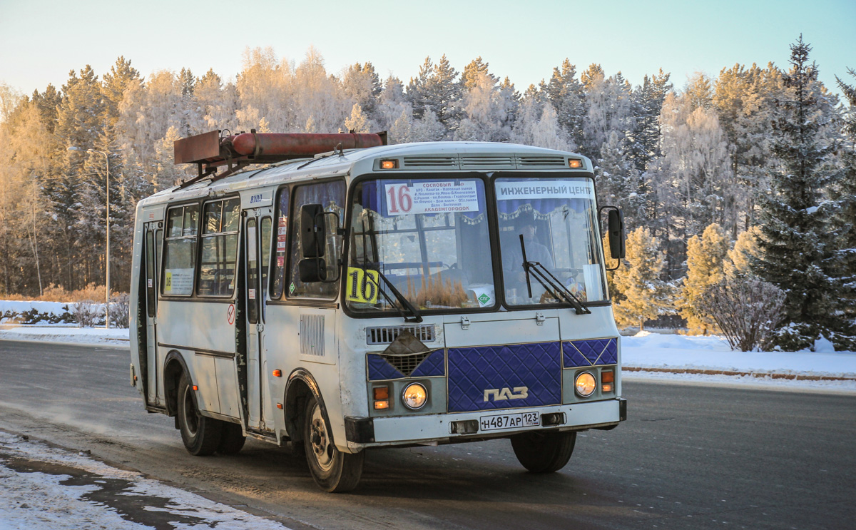 Томская область, ПАЗ-32054 № Н 487 АР 123