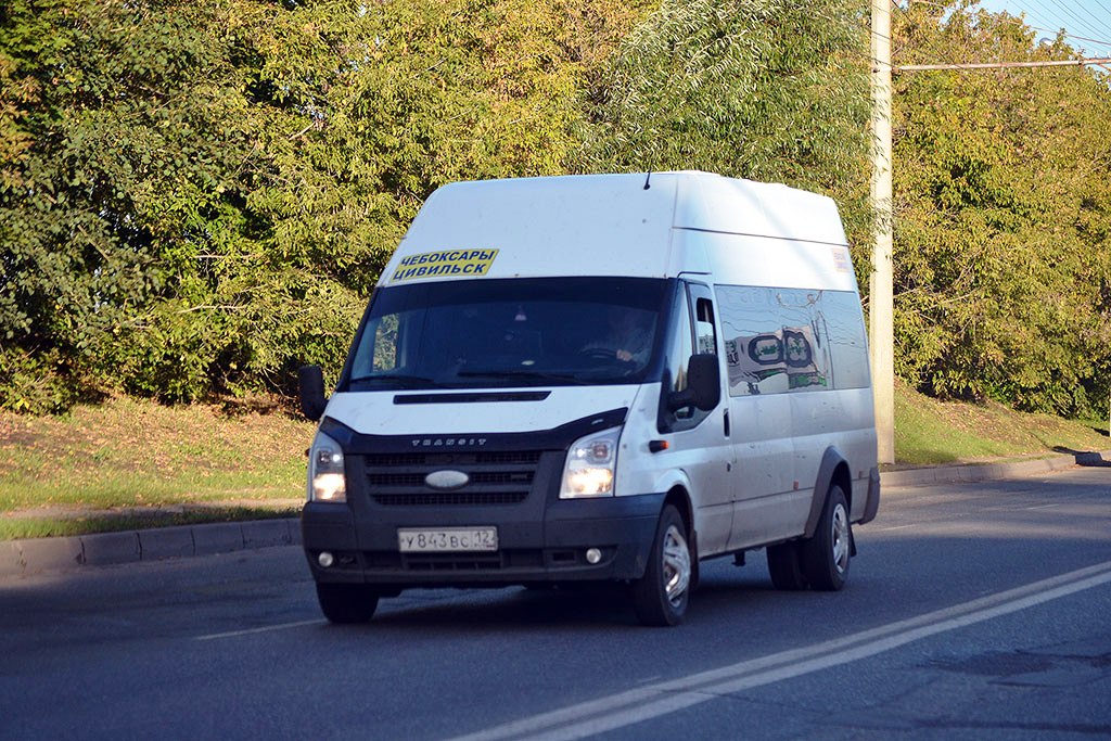 Чувашия, Самотлор-НН-3236 (Ford Transit) № У 843 ВС 12