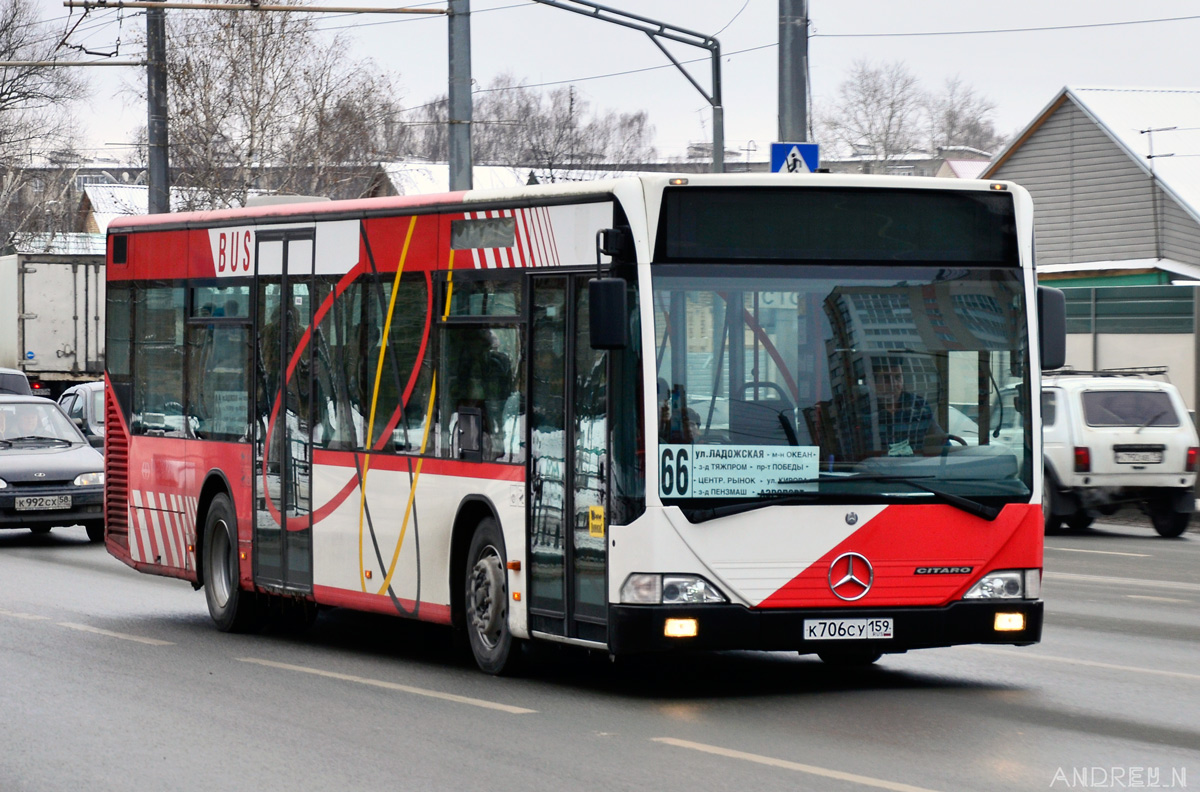 Пензенская область, Mercedes-Benz O530 Citaro № К 706 СУ 159 — Фото —  Автобусный транспорт