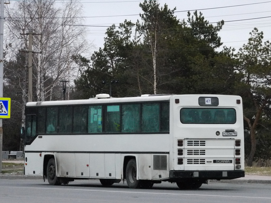 Ханты-Мансийский АО, Scania CK113CLB № Р 232 ВВ 186