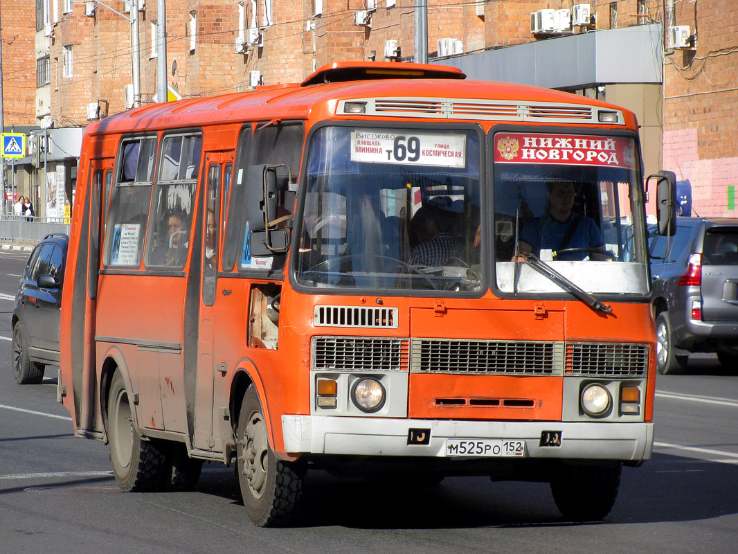 Нижегородская область, ПАЗ-32054 № М 525 РО 152