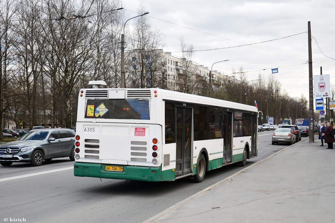 Санкт-Петербург, ЛиАЗ-5292.20 № 6305