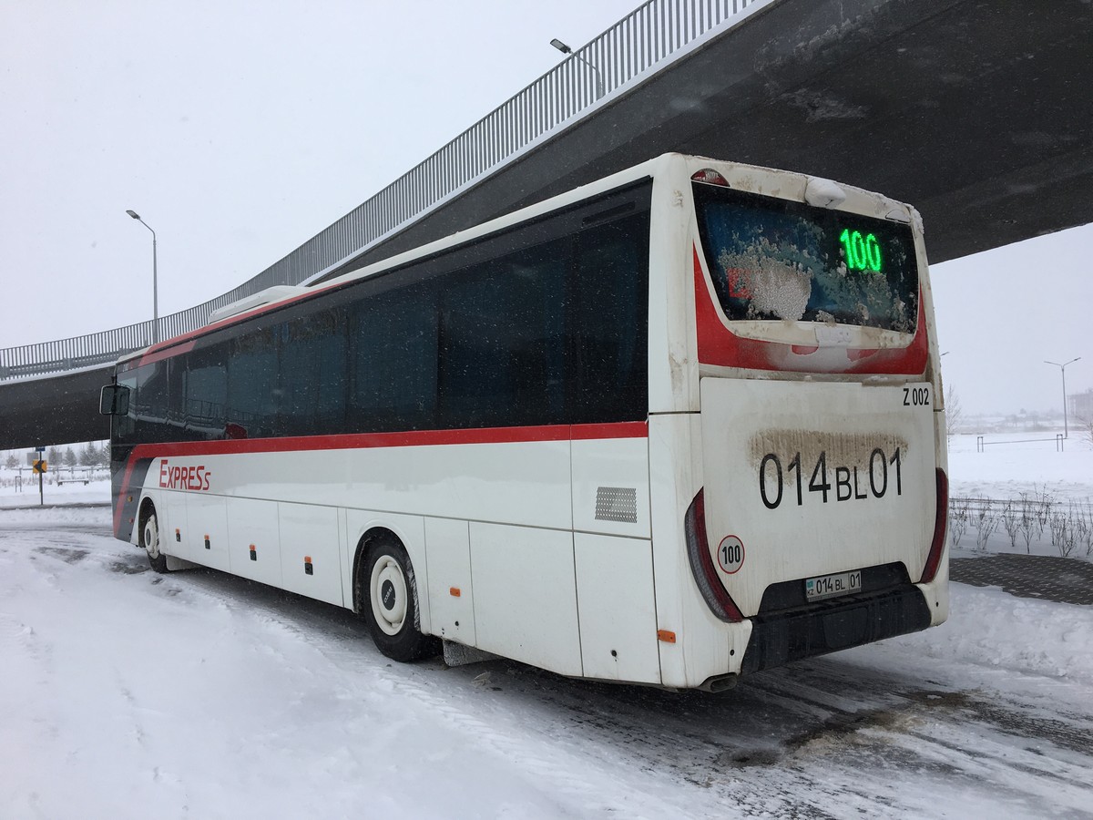 Астана, IVECO Crossway LINE 13M (СарыаркаАвтоПром) № Z002