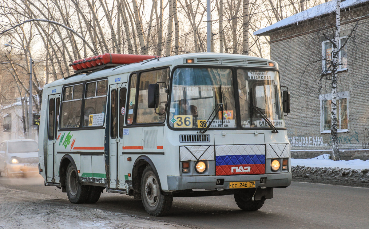 Oblast Tomsk, PAZ-32054 Nr. СС 246 70