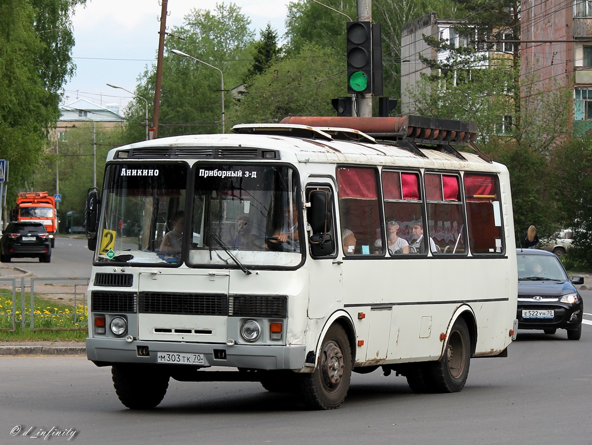 Томская область, ПАЗ-32054 № М 303 ТК 70