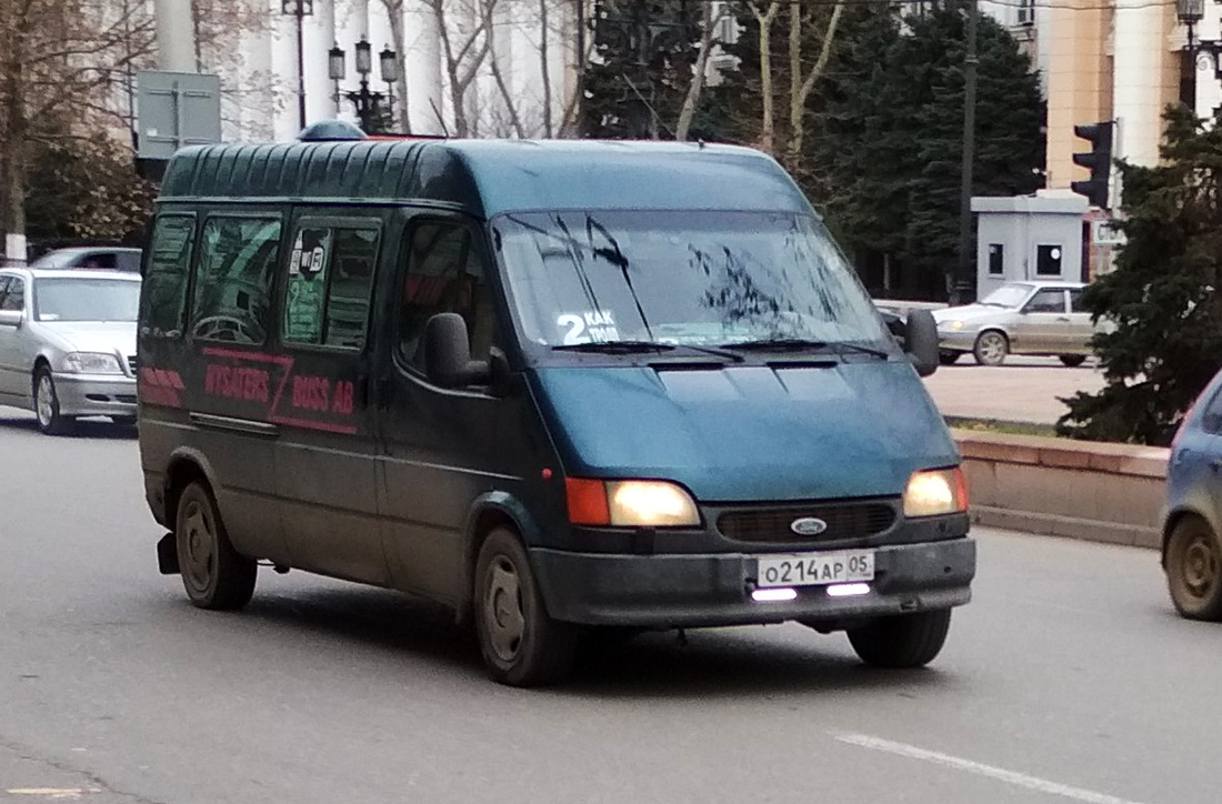 Дагестан, Ford Transit № О 214 АР 05 — Фото — Автобусный транспорт