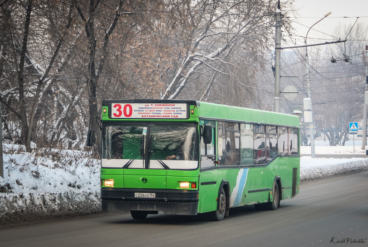 Новосибирская область, МАЗ-104.021 № С 226 ОО 154
