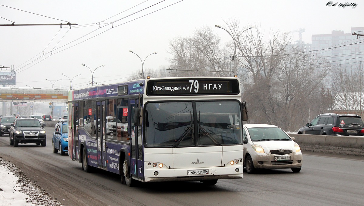Новосибирская область, МАЗ-103.485 № Е 450 АУ 154