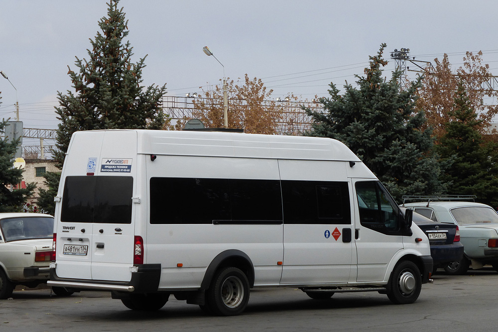 Волгоградская область, Нижегородец-222709  (Ford Transit) № А 481 УН 134