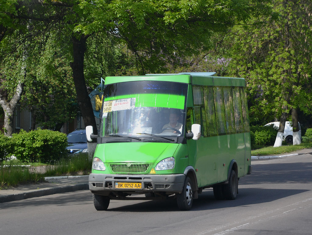 Ровненская область, Рута 19 № BK 0252 AA