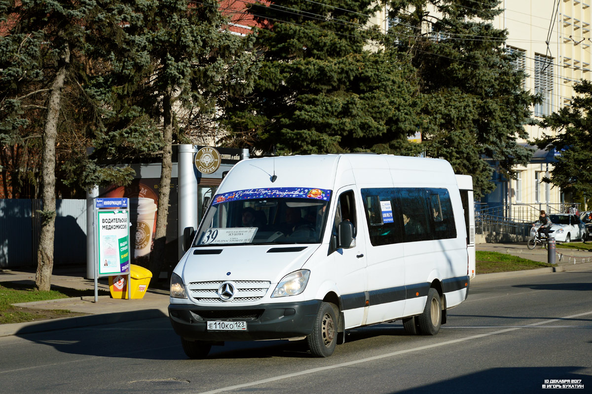 Краснодарский край, Луидор-22360C (MB Sprinter) № Е 110 КО 123