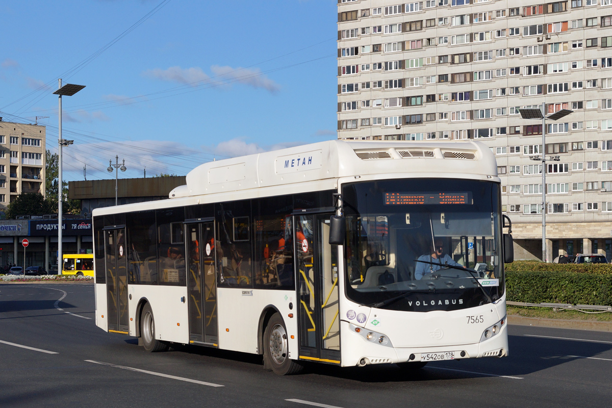 Санкт-Петербург, Volgabus-5270.G2 (CNG) № 7565