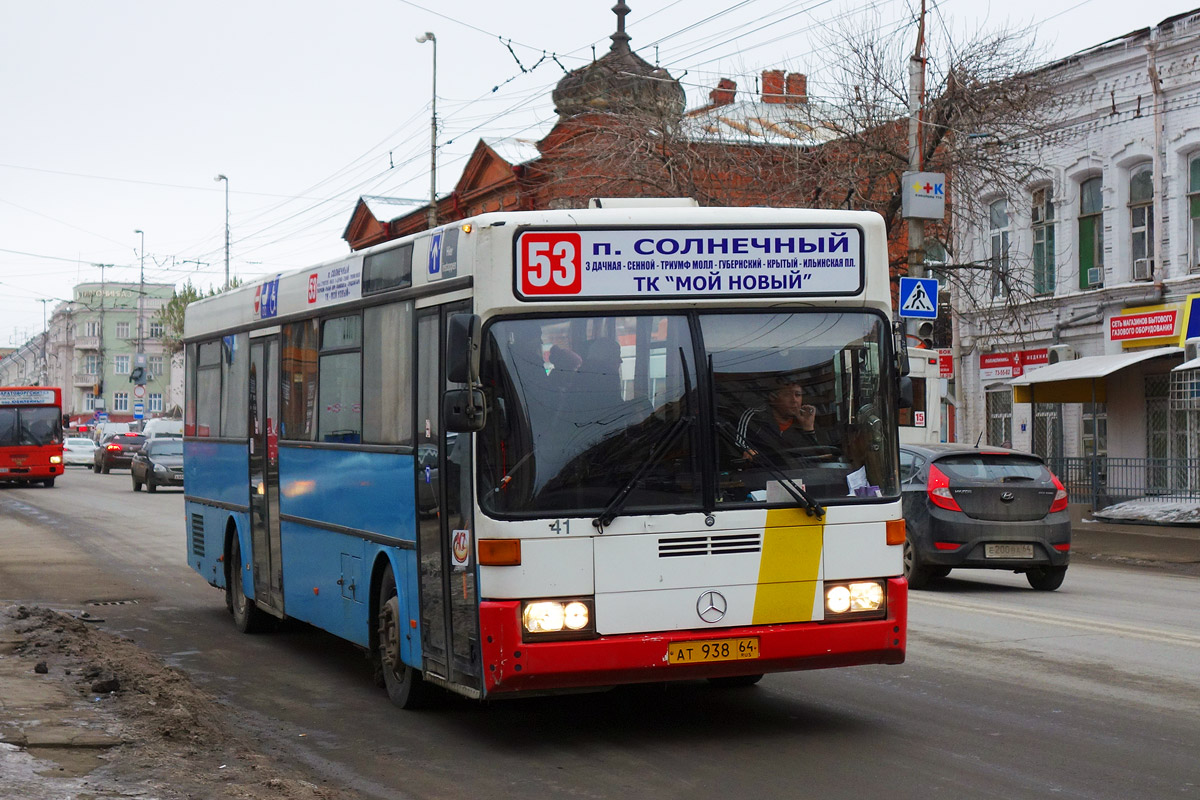 Саратовская область, Mercedes-Benz O405 № АТ 938 64