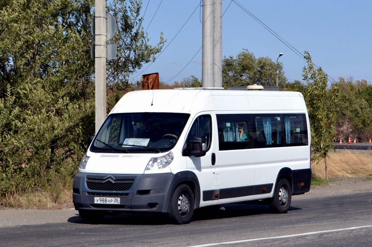 Ставропольский край, Авто Вектор 454222 (Citroёn Jumper) № У 988 НР 26