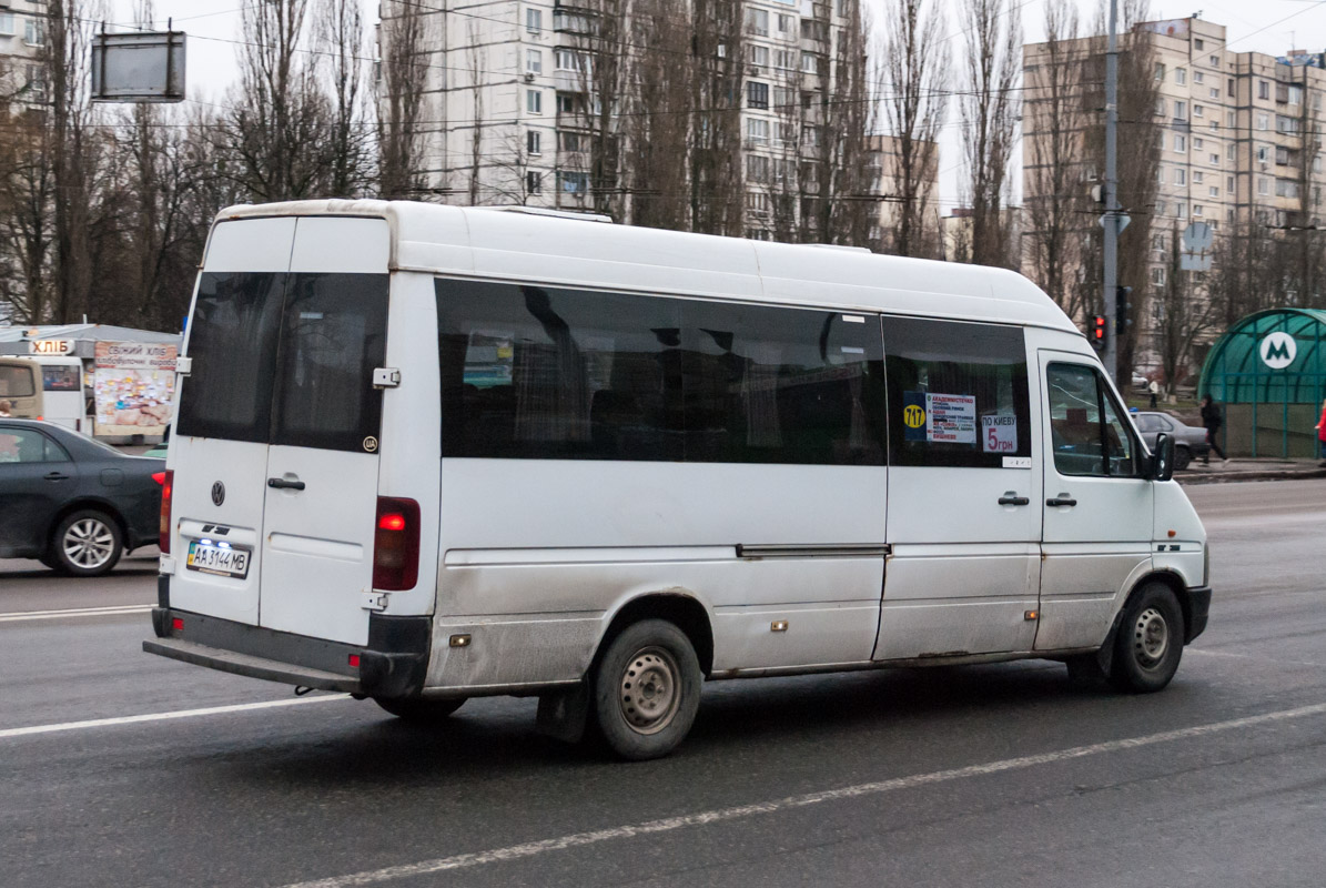 Киевская область, Volkswagen LT35 № AA 3144 MB — Фото — Автобусный транспорт