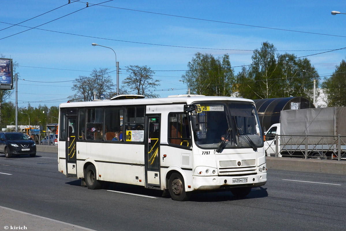 Санкт-Петербург, ПАЗ-320412-05 № 7797