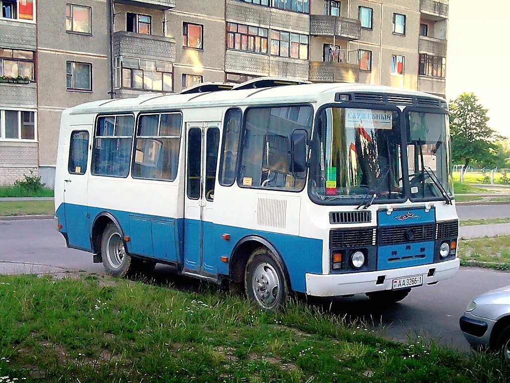 Брестская область, ПАЗ-3205*  (двери 2-1) № АА 3266-1