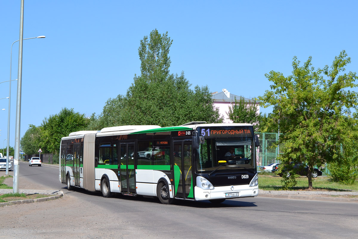 Астана, Irisbus Citelis 18M № D029