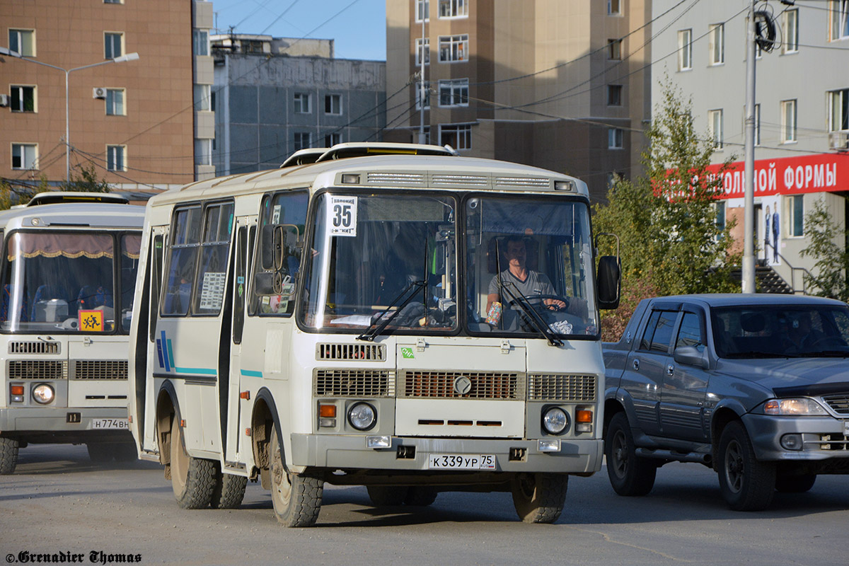 Саха (Якутия), ПАЗ-32053 № К 339 УР 75