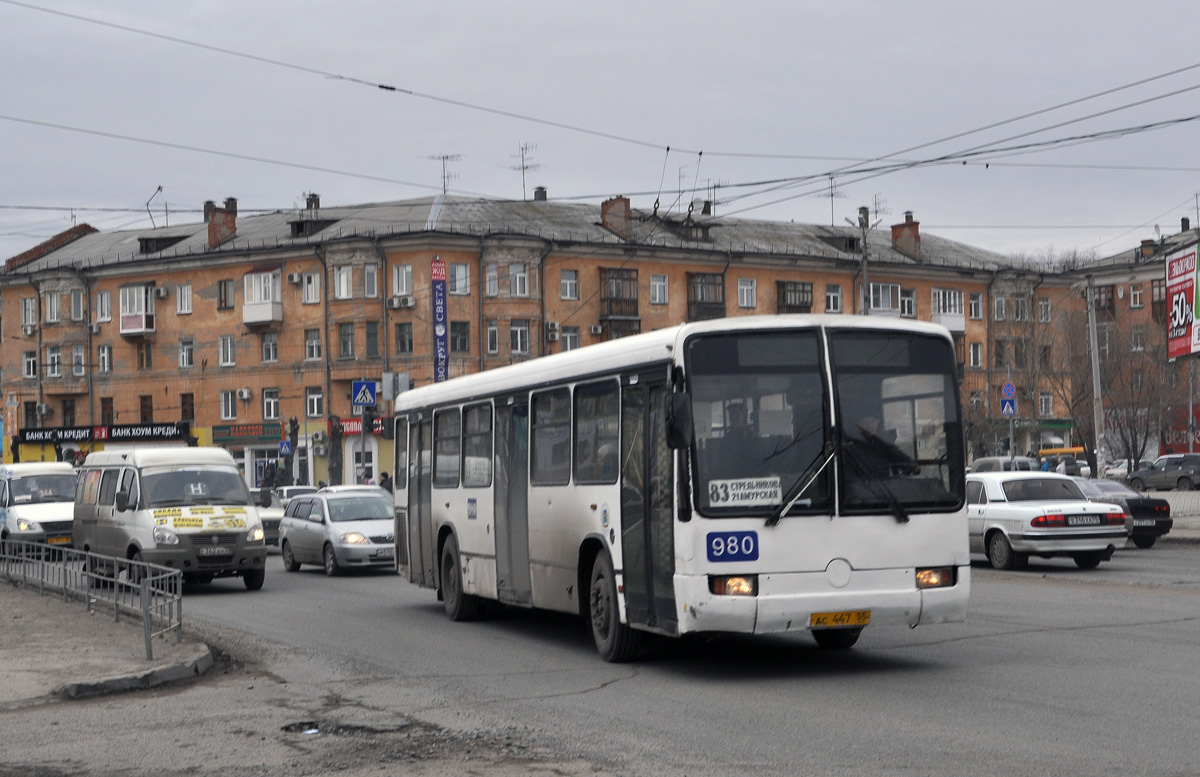 Омская область, Mercedes-Benz O345 № 980