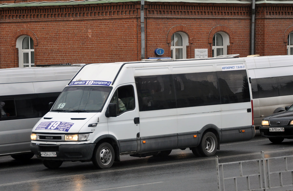 Омская область, Росвэн (IVECO Daily) № Т 434 ОТ 55