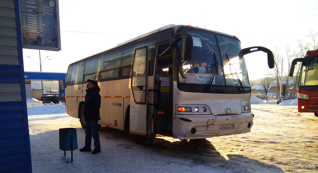 Свердловская область, Daewoo BH090 Royal Star № А 243 ХА 196