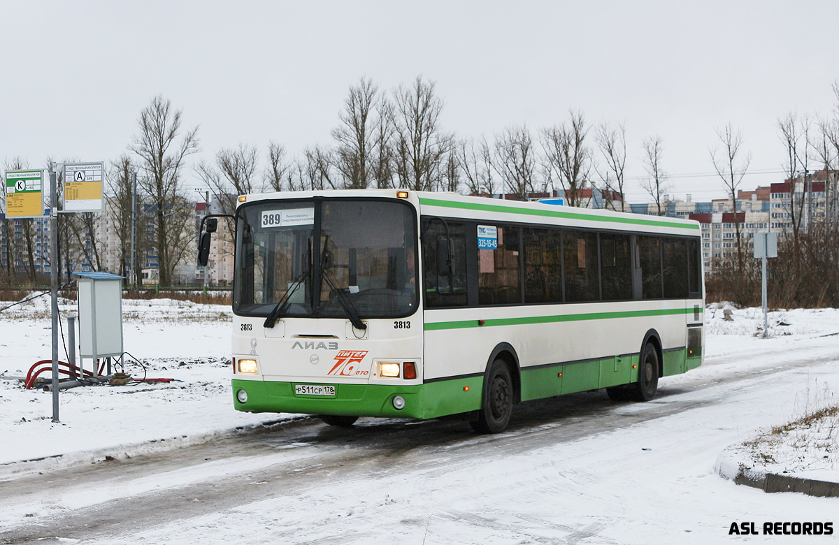 Санкт-Петербург, ЛиАЗ-5293.60 № 3813