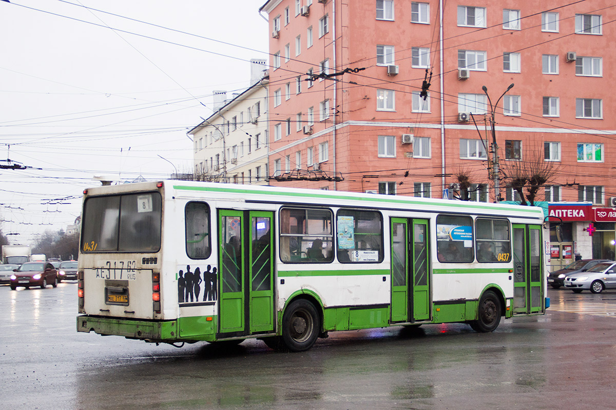 Рязанская область, ЛиАЗ-5256.35 № 0437