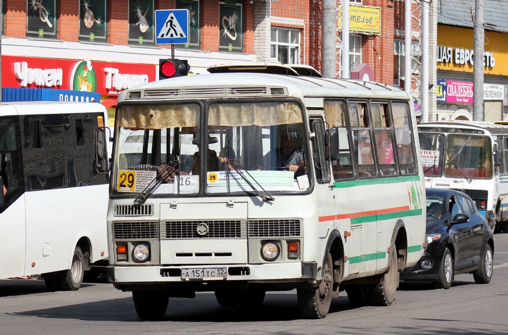 Брянская область, ПАЗ-32054 № А 151 ТС 32