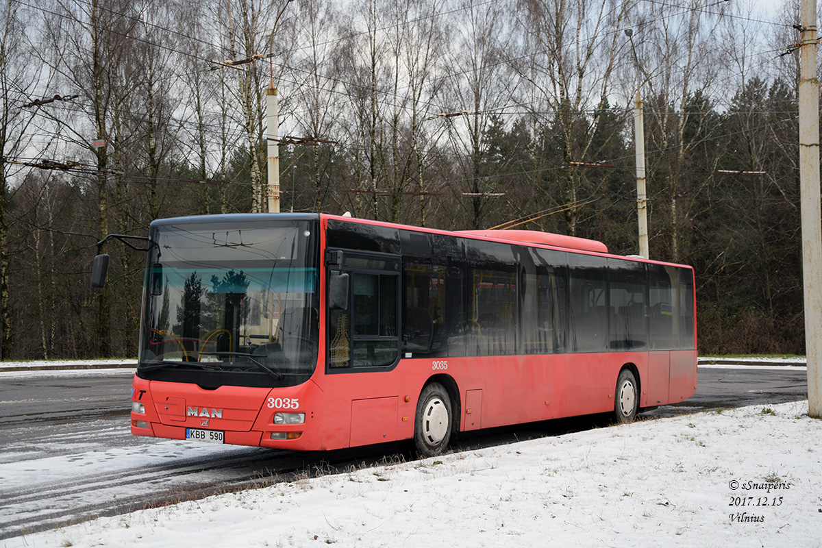 Lietuva, MAN A21 Lion's City NL273 Nr. 3035