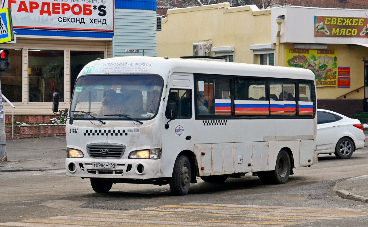 Ростовская область, Hyundai County LWB C11 (ТагАЗ) № 01437