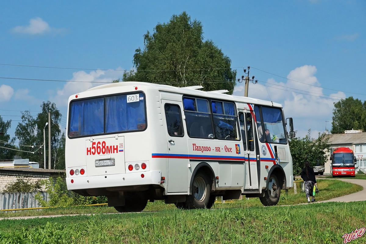 Нижегородская область, ПАЗ-32053 № Н 568 МН 152