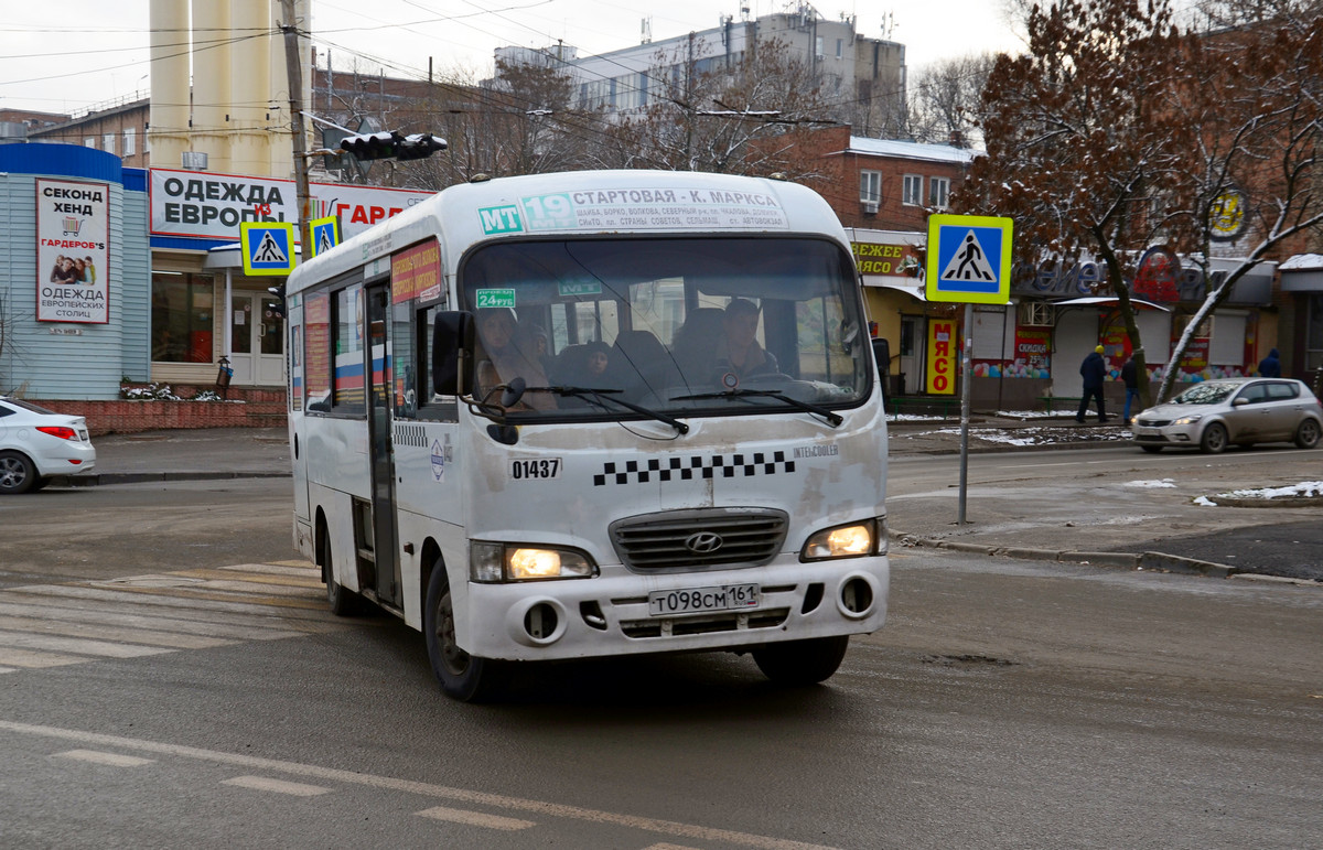 Ростовская область, Hyundai County LWB C11 (ТагАЗ) № 01437