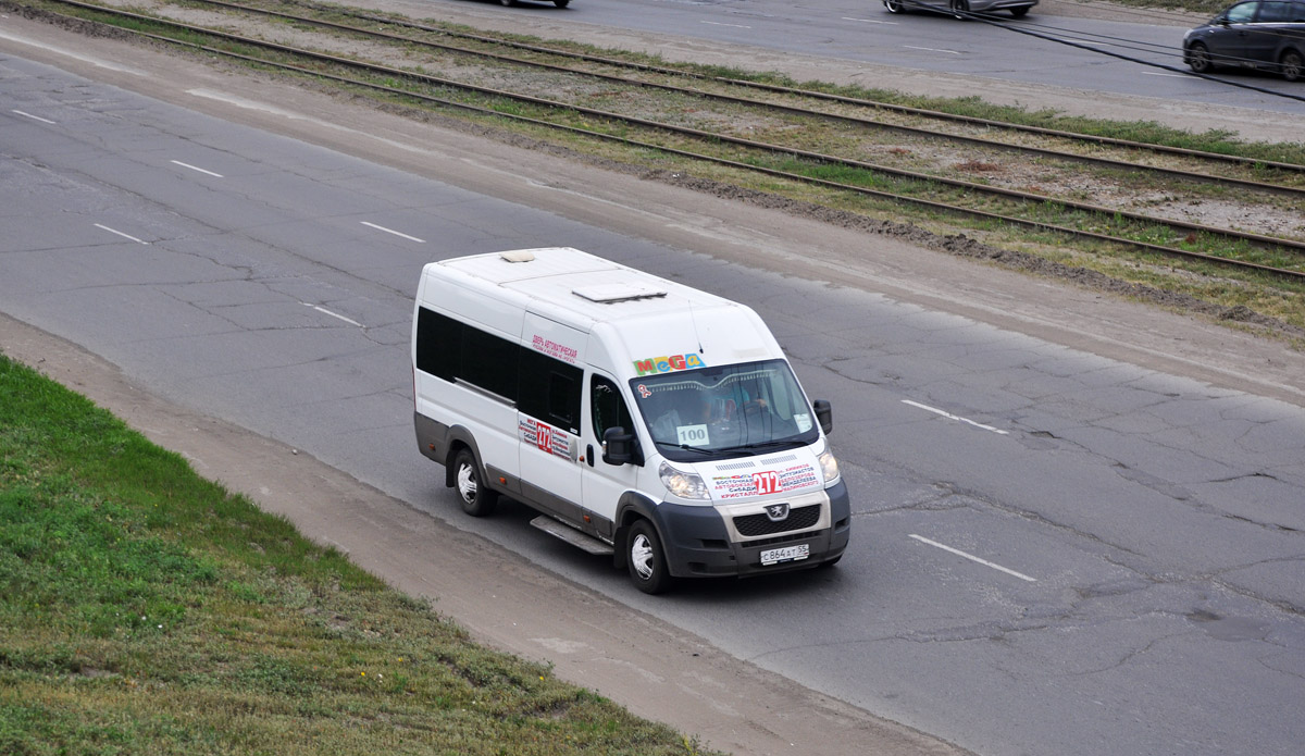 Омская область, Нижегородец-2227SK (Peugeot Boxer) № С 864 АТ 55