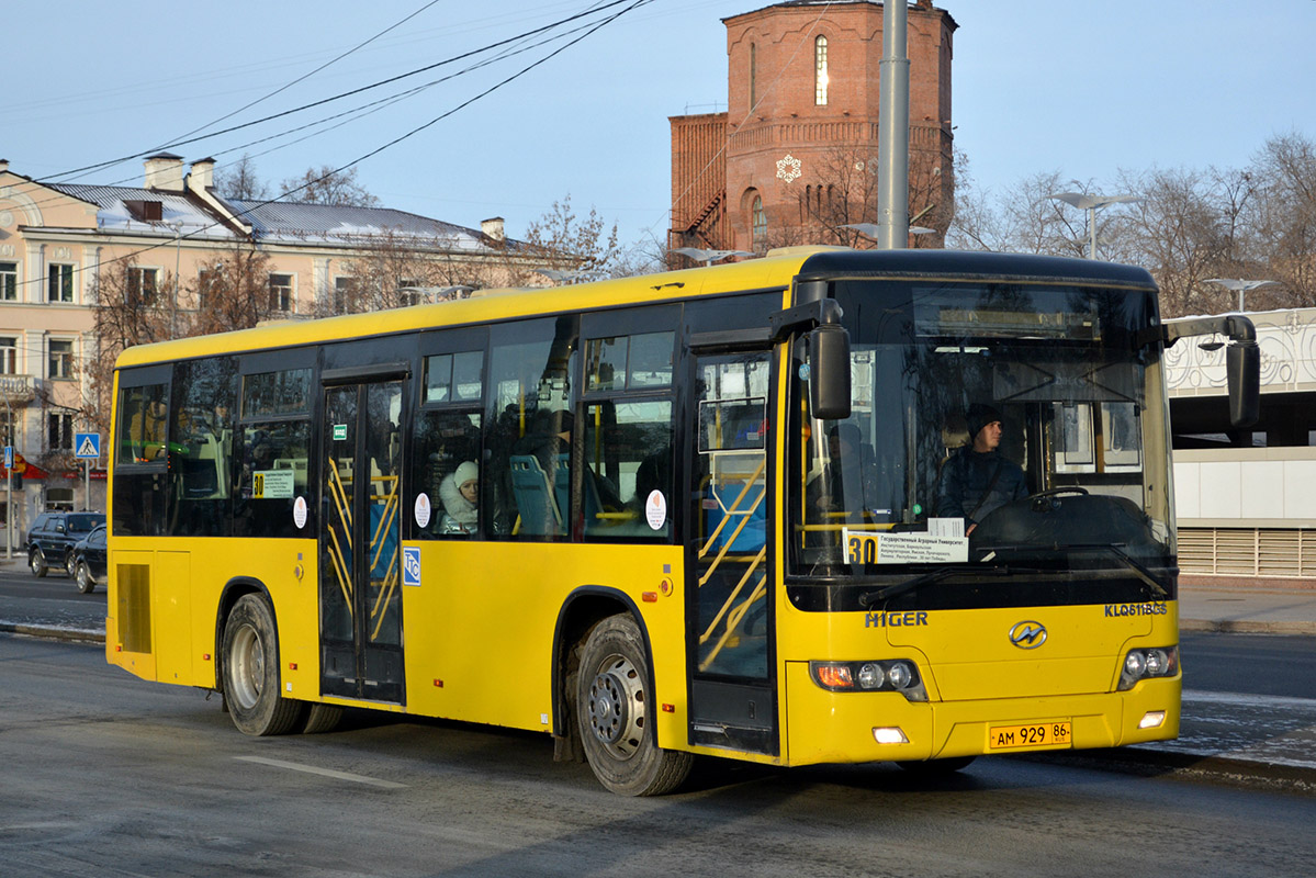 Тюменская область, Higer KLQ6118GS № АМ 929 86